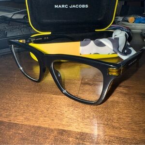 Brand New Authentic Marc Jacobs Eyeglasses 1033 807 Black 53mm Frame Brand New